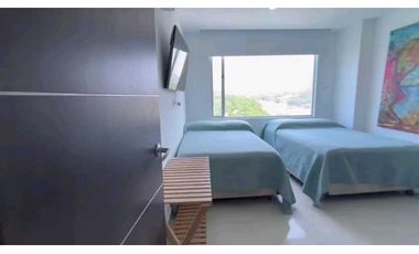 Apartamento amoblado en renta Santa Marta Bello Horizonte