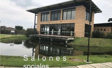 ARRIENDO CASA CLUB HOUSE PALO DE AGUA EN COTA.