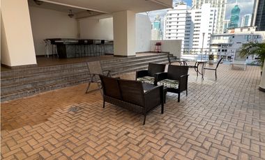 ALQUILO APARTAMENTO EN BELLA VISTA, 2 RECAMARAS, AMOBLADO, OBARRIO.