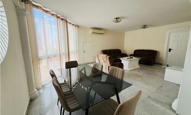 ALQUILO APARTAMENTO EN BELLA VISTA, 2 RECAMARAS, AMOBLADO, OBARRIO.
