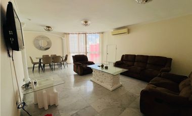 ALQUILO APARTAMENTO EN BELLA VISTA, 2 RECAMARAS, AMOBLADO, OBARRIO.