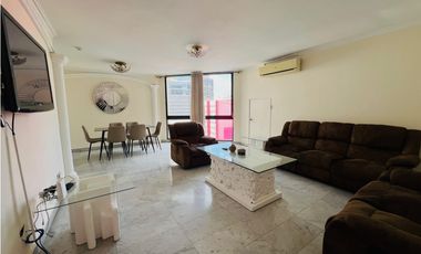 ALQUILO APARTAMENTO EN BELLA VISTA, 2 RECAMARAS, AMOBLADO, OBARRIO.