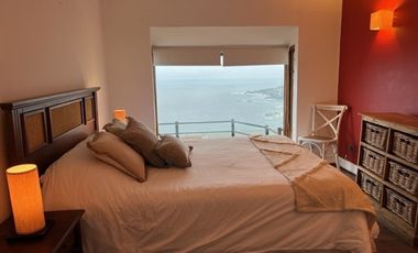 Casa en Arriendo en Preciosa casa con vista al mar en calle Las Perlas en Subida del Encanto Reñaca