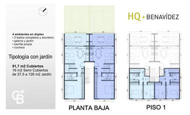 Venta en Pozo Departamento Duplex 4 amb Benavidez Entrega 2027 ANTICIPO y CUOTAS