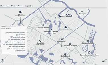 Departamento en Dique Lujan