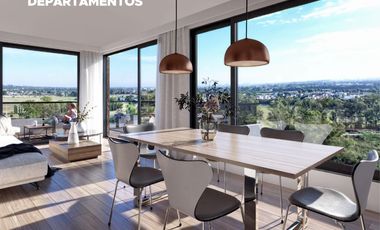 Espectacular departamento de dos ambientes con salida a balcón aterrazado con parrilla.