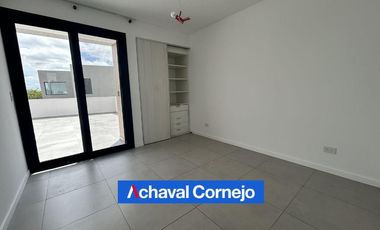VENTA y ALQUILER casa al lago en barrio Vistas, Puertos (3 dormitorios, dependencia, pileta)