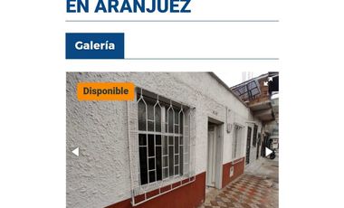 VENTA CASA LOTE ARANJUEZ