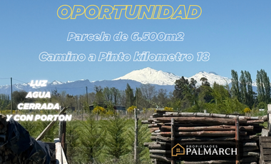 PARCELA EN VENTA CAMINO A PINTO, KM 18  REGIÓN DE ÑUBLE