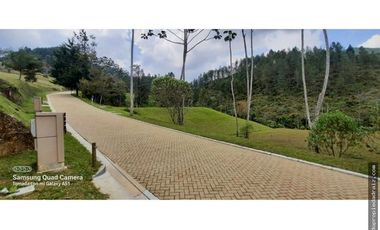 Lote en parcelación para venta en el retiro - rural