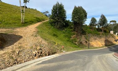 Lote en parcelación para venta en el retiro - rural