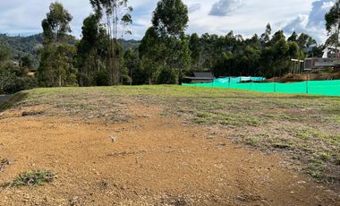 Lote en parcelación para venta en el retiro - rural