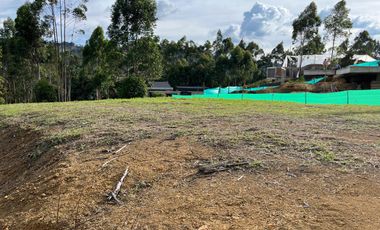 Lote en parcelación para venta en el retiro - rural