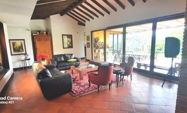 Casa en parcelación para venta en el retiro - rural