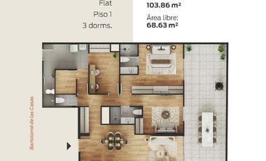 Departamento De Estreno Con Amplia Terraza En Surco | Proyecto Bartolomé Iv - Dpto 101