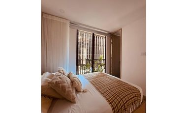 acogedor apartamento en altos del poblado con espectacular vista