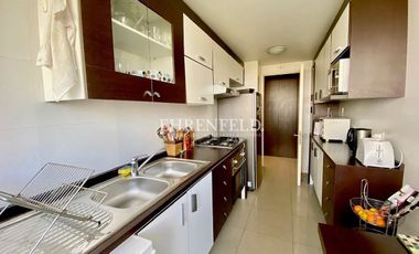 Concón, Costa de Montemar. Departamento de 84 m2, vista al mar.
