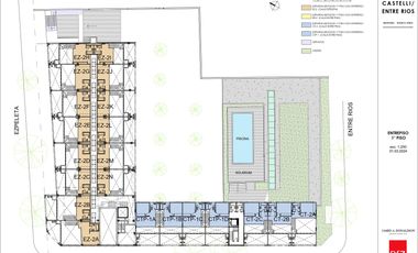 Departamento 2 ambientes en venta en Martinez