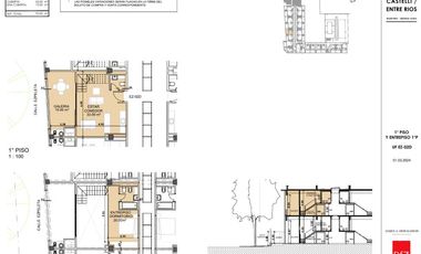Departamento 2 ambientes en venta en Martinez