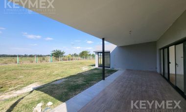 Casa 4 ambientes alquiler Los Juncos a estrenar barrio cerrado