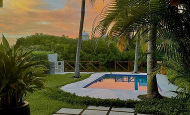 CASA VILLA CANCUN 4 recamaras Frente a Laguna - ZONA HOTELERA