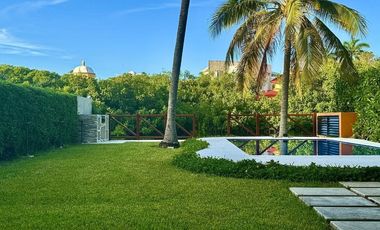 CASA VILLA CANCUN 4 recamaras Frente a Laguna - ZONA HOTELERA