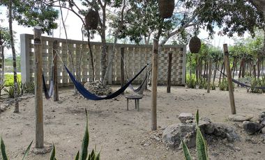 Casa en venta tipo Tiny House contenedor en Aldea Balha Telchac Puerto, Yucatán.