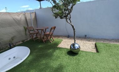 Casa en venta tipo Tiny House contenedor en Aldea Balha Telchac Puerto, Yucatán.