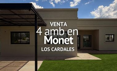 CASA 4 AMBIENTES EN VENTA, BARRIO MONET,  LOS CARDALES