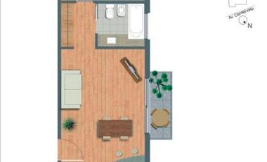 2 ambs luminoso. Amenities. Cochera cubierta