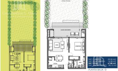 Departamento con parque propio - Venta  - Haras del Sur III
