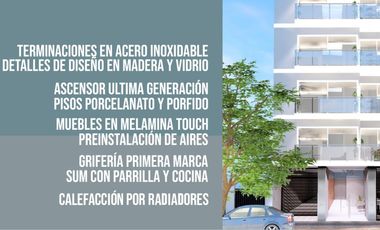 Departamento 4 amb a estrenar, entrega mediados 2024