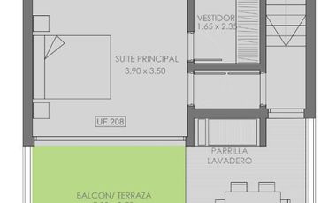 Espectacular 3 ambientes en Cabral 3300 con balcon y terraza