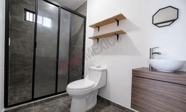 Departamento nuevo semiamueblado en renta,  Ubicado en fraccionamiento La Loma, en Mexquitic de Carmona