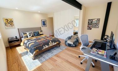 Casa en Condominio en Renta en San Jerónimo Lídice. Tu refugio privado con Jardín, Terraza y Conectividad.