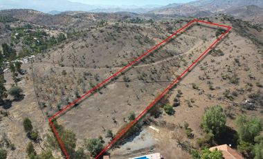 VENTA PROYECTO CASA, en parcela con terreno de 9.000mts2, vista 360° Hacie Chacabuco