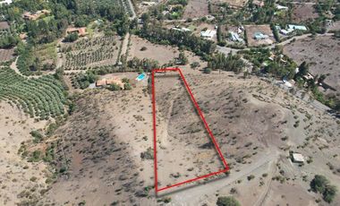 VENTA PROYECTO CASA, en parcela con terreno de 9.000mts2, vista 360° Hacie Chacabuco