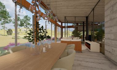 VENTA PROYECTO CASA, en parcela con terreno de 9.000mts2, vista 360° Hacie Chacabuco