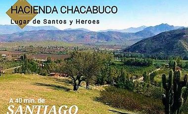 VENTA PROYECTO CASA, en parcela con terreno de 9.000mts2, vista 360° Hacie Chacabuco