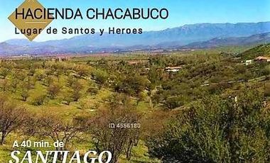 VENTA PROYECTO CASA, en parcela con terreno de 9.000mts2, vista 360° Hacie Chacabuco