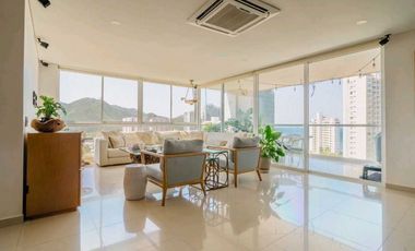 Apartamento en el prado Vista al mar y a la marina Santa marta 005