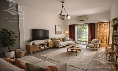 Casa de 3 ambientes con Jardin, Patio, Terraza y Garage en Villa Adelina en Venta