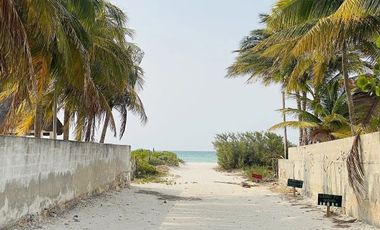 TERRENO EN LA PLAYA DE CHICXULUB PUERTO EN MERIDA YUCATAN