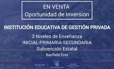 venta institucion educativa local en banfield
