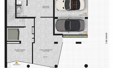 VENTA DEPARTAMENTO 3 DORMITORIOS PISO EXCLUSIVO AL FRENTE CON PARRILLERO