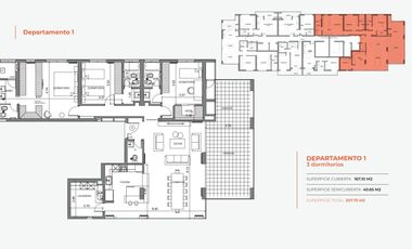 Venta de Departamento en Santa Fe en Desarrollo - Pisos Premiun Plenos