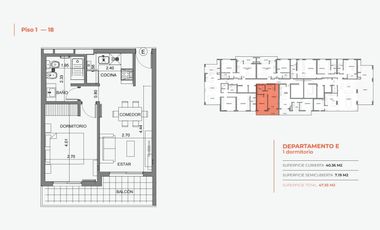 Venta de Departamento en Santa Fe en Desarrollo - Pisos Premiun Plenos