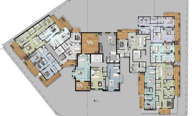 Venta en obra, Tigre, Excelente departamento 3 dormitorios y 2 baños, balcón aterrazado