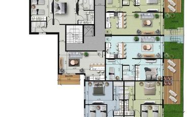 Venta en obra, Tigre, Excelente departamento 3 dormitorios y 2 baños, balcón aterrazado