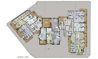 Venta en obra, Tigre, Excelente departamento 3 dormitorios y 2 baños, balcón aterrazado